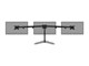 View product image Monoprice Triple Monitor Free Standing Adjustable Desk Mount for Monitors 15~30in - image 2 of 6