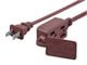 View product image Monoprice 6ft 16AWG 3-Outlet Polarized NEMA 1-15 Indoor Extension Cord, 13A/1625W, Brown - image 1 of 6