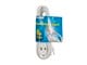 View product image Monoprice 6ft 16AWG 3-Outlet Polarized NEMA 1-15 Indoor Extension Cord, 13A/1625W, White - image 2 of 3