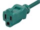 View product image Monoprice Outdoor Extension Cord - NEMA 5-15P to NEMA 5-15R, 16AWG, 13A/1625W, SJTW, Green, 12ft - image 3 of 3