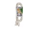 View product image Monoprice Outdoor Extension Cord - NEMA 5-15P to NEMA 5-15R, 16AWG, 13A/1625W, SJTW, White, 12ft - image 2 of 3