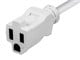 View product image Monoprice Outdoor Extension Cord - NEMA 5-15P to NEMA 5-15R, 16AWG, 13A/1625W, SJTW, White, 35ft - image 3 of 6