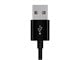 View product image Monoprice Select Series USB-A to Micro B Cable, 2.4A, 22/30AWG, Black, 0.5ft - image 4 of 6