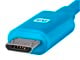 View product image Monoprice Select Series USB-A to Micro B Cable, 2.4A, 22/30AWG, Blue, 3ft - image 5 of 5