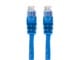 View product image Monoprice Cat5e 25ft Blue Patch Cable, UTP, 24AWG, 350MHz, Pure Bare Copper, Snagless RJ45, Fullboot Series Ethernet Cable - image 2 of 5