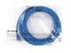 View product image Monoprice Cat5e 25ft Blue Patch Cable, UTP, 24AWG, 350MHz, Pure Bare Copper, Snagless RJ45, Fullboot Series Ethernet Cable - image 4 of 5