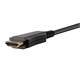 View product image Monoprice 4K SlimRun AV High Speed HDMI Cable 200ft - AOC 18Gbps Black - image 3 of 6