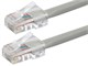 View product image Monoprice ZEROboot Cat5e Ethernet Patch Cable - RJ45, Stranded, 350MHz, UTP, Pure Bare Copper Wire, 24AWG, 5ft, Gray - image 1 of 2