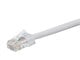 View product image Monoprice Cat6 5ft White Patch Cable, UTP, 24AWG, 550MHz, Pure Bare Copper, RJ45, Zeroboot Series Ethernet Cable - image 2 of 2