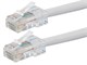 View product image Monoprice ZEROboot Cat6 Ethernet Patch Cable - RJ45, Stranded, 550MHz, UTP, Pure Bare Copper Wire, 24AWG, 100ft, White - image 1 of 2