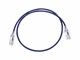 View product image Monoprice SlimRun Cat6 Ethernet Patch Cable, Snagless RJ45, Stranded, 550MHz, UTP, Pure Bare Copper Wire, 28AWG, 2ft, Purple - image 4 of 4