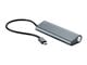 View product image Monoprice SuperSpeed 4-Port USB-C Hub, Gray - image 1 of 6