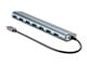 View product image Monoprice SuperSpeed 7-Port USB-C Hub, Gray - image 1 of 6