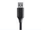View product image Monoprice Palette Series USB Type-C to USB Type-A 2.0 Cable - 480Mbps, 2.4A, Braided, Black, 3ft - image 3 of 5