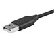 View product image Monoprice Palette Series USB Type-C to USB Type-A 2.0 Cable - 480Mbps, 2.4A, Braided, Black, 3ft - image 5 of 5