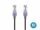 View product image Monoprice Cat6A 1ft Black 10-Pk Patch Cable, UTP, 30AWG, 10G, Pure Bare Copper, Snagless RJ45, SlimRun Series Ethernet Cable - image 1 of 6