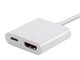 View product image Monoprice Select Series USB-C to HDMI and USB-C (F) Dual Port Adapter - image 3 of 5