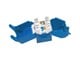 View product image Monoprice Cat6A RJ45 Toolless 180-Degree Keystone Jack for 22-24AWG Solid Wire, Blue - image 4 of 5