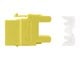 View product image Monoprice Cat5e RJ-45 Punch Down 180-Degree Short Body 28mm Keystone, Yellow - image 3 of 3