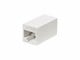 View product image Monoprice Cat6A RJ45 Modular Inline Coupler, White - image 1 of 6