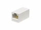 View product image Monoprice Cat6A RJ45 Modular Inline Coupler, White - image 2 of 6