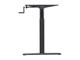 View product image Monoprice Sit-Stand Height Adjustable Table Desk Frame Workstation, Manual Crank - image 4 of 6