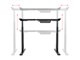 View product image Workstream by Monoprice Sit-Stand Dual-Motor Height Adjustable Table Desk Frame, Electric, Black - image 2 of 6