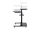 View product image Monoprice Height Adjustable PC Workstation Cart for Sit-Stand - image 2 of 6
