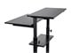 View product image Monoprice Height Adjustable PC Workstation Cart for Sit-Stand - image 4 of 6