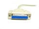 View product image Monoprice 3ft DB25 M/F Molded Cable - image 3 of 4