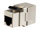 View product image Monoprice Cat5e RJ-45 Fully Shielded 180-Degree Punch Down Keystone Jack, Black - image 1 of 6