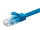 View product image Monoprice Cat6 35ft Blue CMP Patch Cable, UTP, Solid, 23AWG, 550MHz, Pure Bare Copper, Snagless RJ45, Entegrade Series Ethernet Cable - image 4 of 5