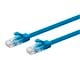 View product image Monoprice Cat6 14ft Blue CMP Patch Cable, UTP, Solid, 23AWG, 550MHz, Pure Bare Copper, Snagless RJ45, Entegrade Series Ethernet Cable - image 2 of 5