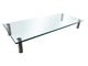 View product image Workstream by Monoprice Medium Multimedia Desktop Monitor Stand, Clear Glass - image 1 of 5