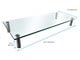 View product image Workstream by Monoprice Medium Multimedia Desktop Monitor Stand, Clear Glass - image 5 of 5