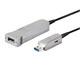 View product image Monoprice SlimRun USB Type-A to USB Type-A Female 3.0 Extension Cable - Fiber Optic, Black, 49.2ft - image 4 of 6