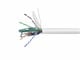 View product image Monoprice Cat6A Ethernet Bulk Cable - Solid, 550MHz, F/UTP, CMR, Riser Rated, Pure Bare Copper Wire, 10G, 23AWG, 1000ft, White (UL) (TAA) - image 1 of 1