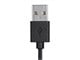 View product image Monoprice Essential Apple MFi Certified 3-in-1 Multiport USB to USB Micro USB-B + USB-C + Lightning Charging Cable - 3ft  Black - image 6 of 6