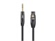 View product image Stage Right by Monoprice 3ft XLR Female to 1/4inch TRS Male 16AWG Cable (Gold Plated) - image 2 of 6