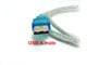 View product image Monoprice USB to RS-232 DB-9 Male and DB-25 Male Serial Converter Cable - image 3 of 6