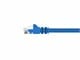 View product image Monoprice Cat6 50ft Blue Patch Cable, UTP, 24AWG, 550MHz, Pure Bare Copper, Snagless RJ45, Fullboot Series Ethernet Cable - image 2 of 6