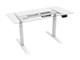 View product image Monoprice Sit-Stand Dual-Motor Height Adjustable Table Desk Frame, Electric, White - image 3 of 6
