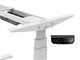 View product image Monoprice Sit-Stand Dual-Motor Height Adjustable Table Desk Frame, Electric, White - image 5 of 6