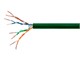View product image Monoprice Cat6 Ethernet Bulk Cable - Solid, 550MHz, UTP, CMP, Plenum, Pure Bare Copper Wire, 23AWG, 1000ft, Green, (TAA) - image 1 of 1