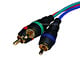 View product image Monoprice 6ft VGA to 3 RCA Component Video Cable (HD15 - 3-RCA) - image 2 of 3