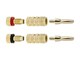 View product image Monoprice 10 PAIRS Of High-Quality Gold Plated Speaker Banana Plugs, Closed Screw Type - image 2 of 2