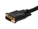View product image Monoprice 6ft 24AWG CL2 High Speed HDMI to DVI Adapter Cable with Net Jacket, Black - image 3 of 4