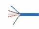 View product image Monoprice Cat6 1000ft Blue CM UL Bulk Cable, Stranded (w/spine), UTP, 23AWG, 550MHz, Pure Bare Copper, Pull Box, Bulk Ethernet Cable - image 1 of 1