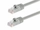 View product image Monoprice Cat6 1ft Gray Patch Cable, UTP, 24AWG, 550MHz, Pure Bare Copper, Snagless RJ45, Fullboot Series Ethernet Cable - image 1 of 3
