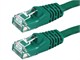 View product image Monoprice Cat6 Ethernet Patch Cable - Snagless RJ45, Stranded, 550MHz, UTP, Pure Bare Copper Wire, 24AWG, 100ft, Green - image 2 of 3